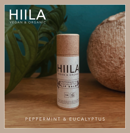 Organic, Vegan, Natural Lip Balm - Peppermint & Eucalyptus