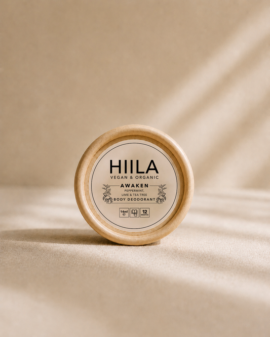Natural Body Deodorant: Awaken - Peppermint, Lime, and Tea Tree