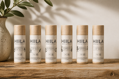 Organic, Vegan, Natural Lip Balm gift box of 6