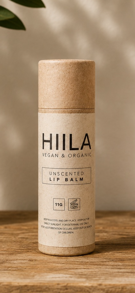 Organic, Vegan, Natural Lip Balm - Unscented